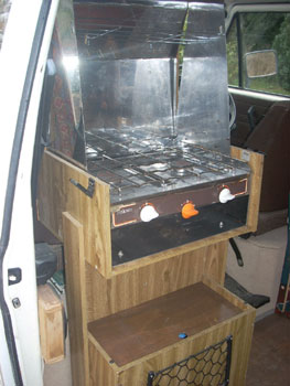 1980 VW T25 Devon Caravette  Fellows  Cooker And Grill