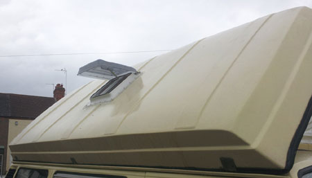 1980 VW T25 Devon Moonraker Poptop Roof