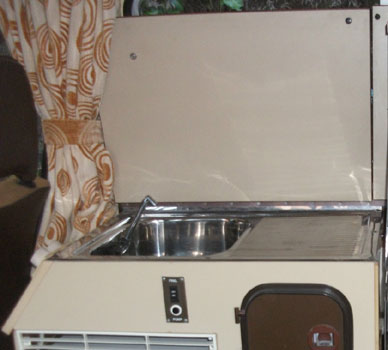 1980 VW T25 Devon Moonraker Sink And Drainer