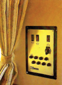 1983 VW T25 Devon Sunrise Electrical Control Panel